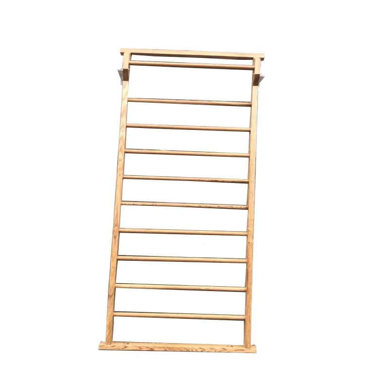 Houten muurstangen